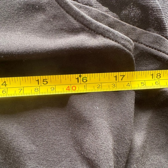 Eileen Fisher Black Sleeveless Dress Size S Minimalist Asymmetrical Hem black - Picture 11 of 14